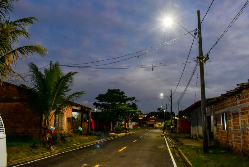 Inauguração asfáltica das ruas do Conjunto Parque Vitória Local: Estrada do Icuí, ruas do entorno da UPA