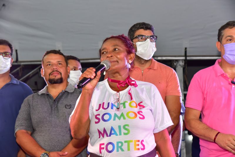 Inauguração asfáltica das ruas do Conjunto Parque Vitória Local: Estrada do Icuí, ruas do entorno da UPA