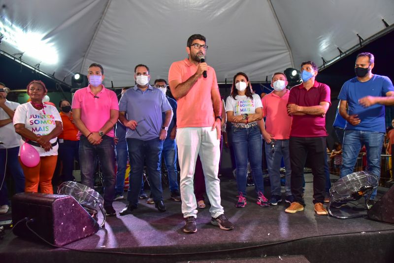 Inauguração asfáltica das ruas do Conjunto Parque Vitória Local: Estrada do Icuí, ruas do entorno da UPA