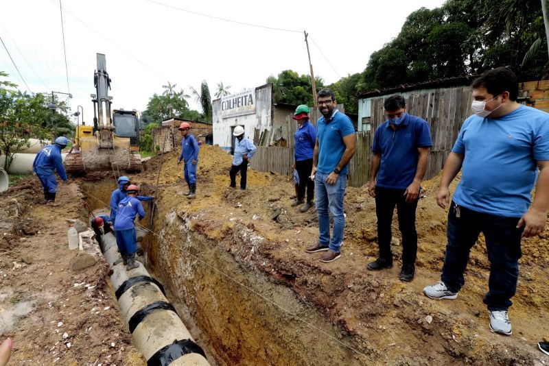 Visita as obras na Alameda São Francisco no Aurá