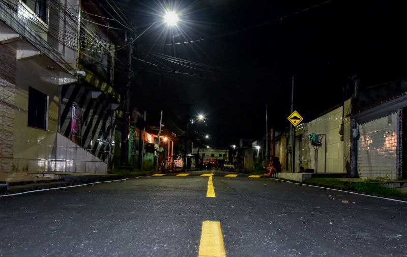 Inauguração de pavimentação asfáltica da 9ª rua do Guajará II