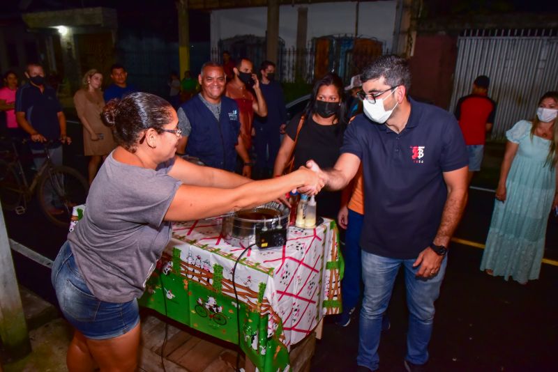 Inauguração de pavimentação asfáltica da 9ª rua do Guajará II