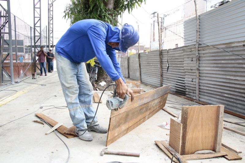 Visita ás Obras da Praça do Abelardo Condurú