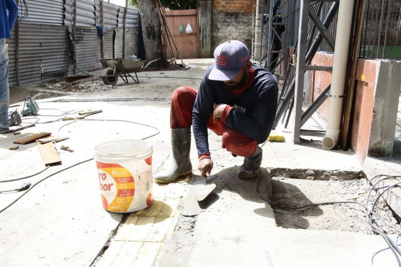 Visita ás Obras da Praça do Abelardo Condurú