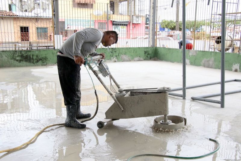 Visita ás Obras da Praça do Abelardo Condurú