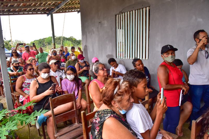 Visita a Comunidade Parque Vitória no Curuçambá