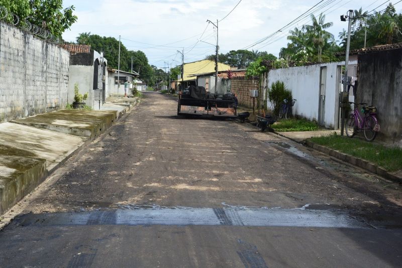 Visitação as Obras de Pavimentação da rua Boa União no Distrito Industrial