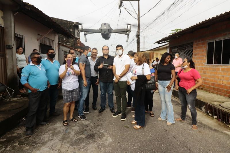 Voo Inaugural para Estudo de Regularização Fundiária da Área do Cristo Rei I e II-Icuí