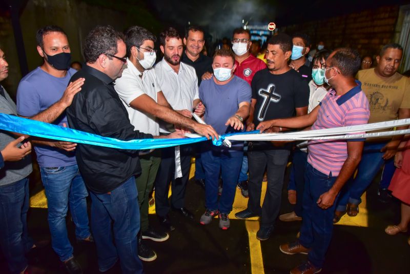 Inauguração asfáltica e Iluminação em Led da rua Boa União, Distrito Industrial