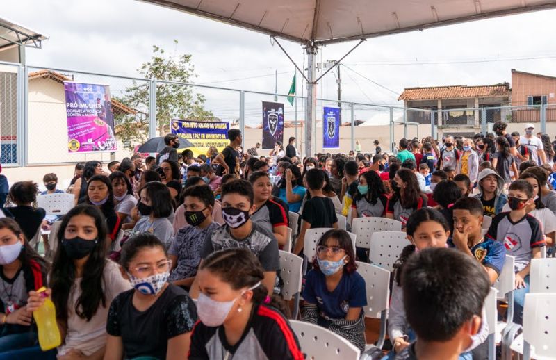 Cerimônia de reabertura do Projeto Anjos da Guarda