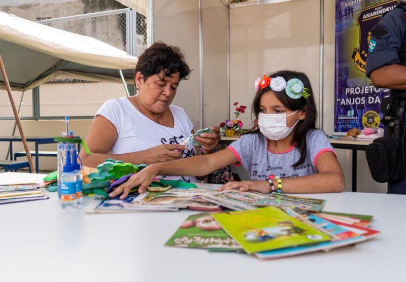 Cerimônia de reabertura do Projeto Anjos da Guarda