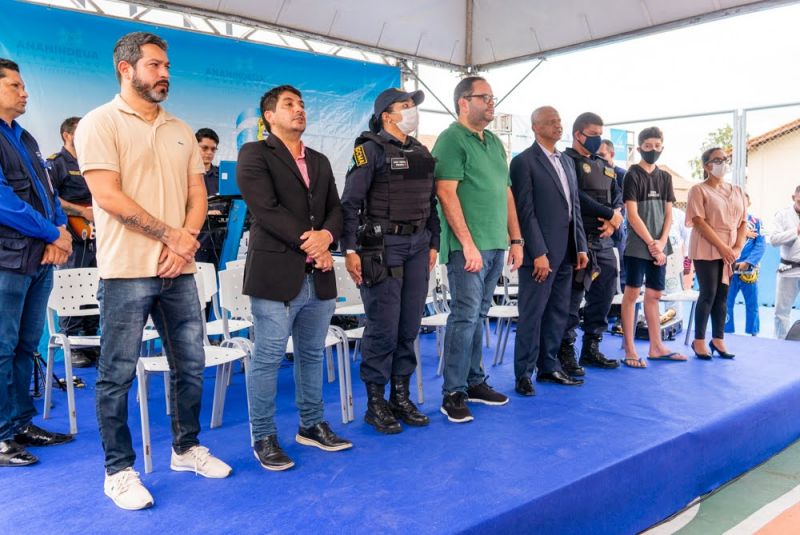 Cerimônia de reabertura do Projeto Anjos da Guarda