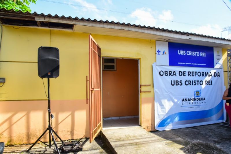 Assinatura O.S  Para Revitalização da UBS Cristo Rei no Icui