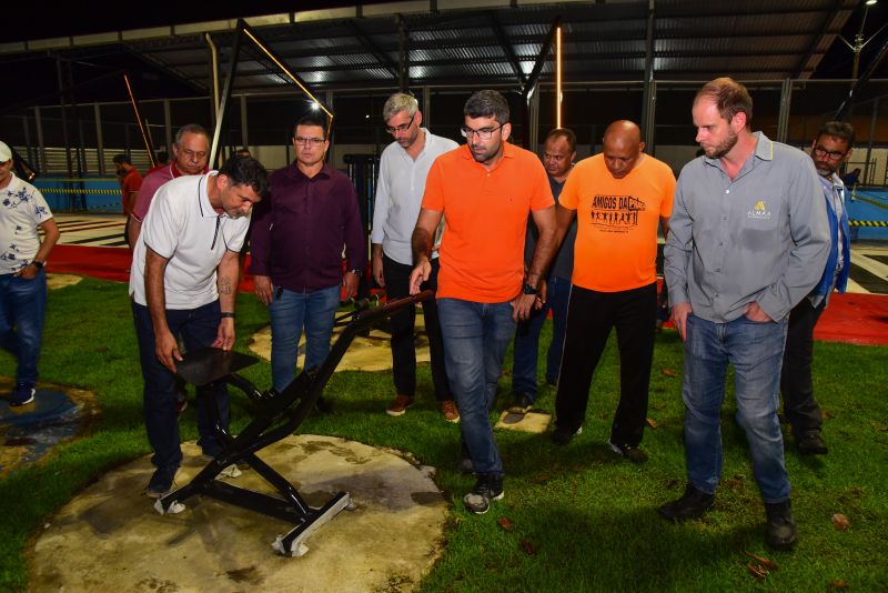 Visita técnica na Praça da Águas Lindas