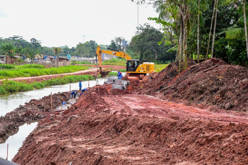 Maguariaçu, no trecho 2, da Rua Cavalcante a Rua Itabira; e da Rua Itabira até a Estrada do Maguari