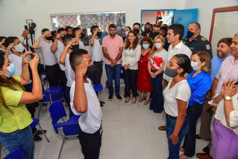 Entrega da Emef Pe. Pietro revitalizada e Assinatura de acordo de cooperação técnica entre PMPA e Prefeitura de ananindeua  para Implantação da 1ª Escola Cívico-Militar de Ananindeua