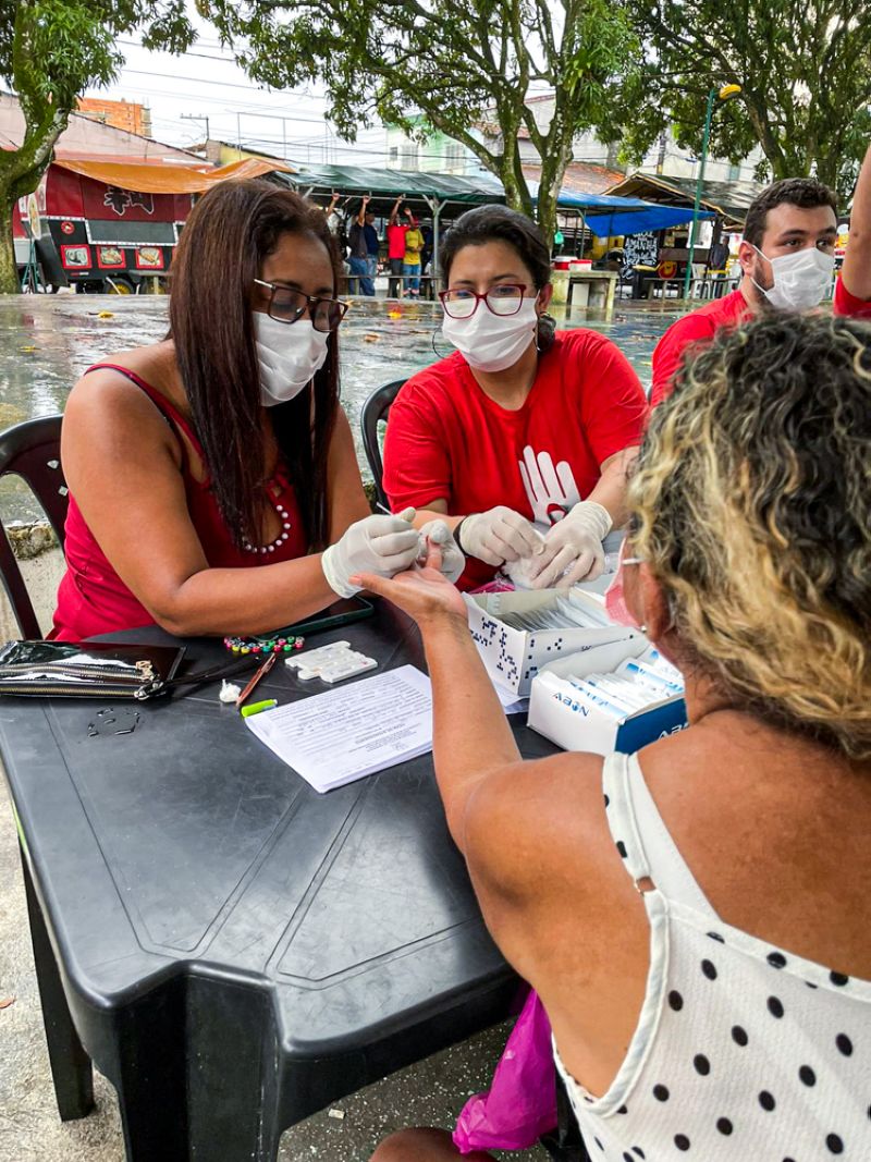 Corujão da Saúde na praça do Complexo da Cidade Nova VIII