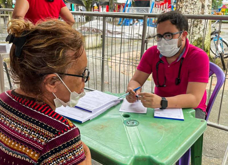 Corujão da Saúde na praça do Complexo da Cidade Nova VIII