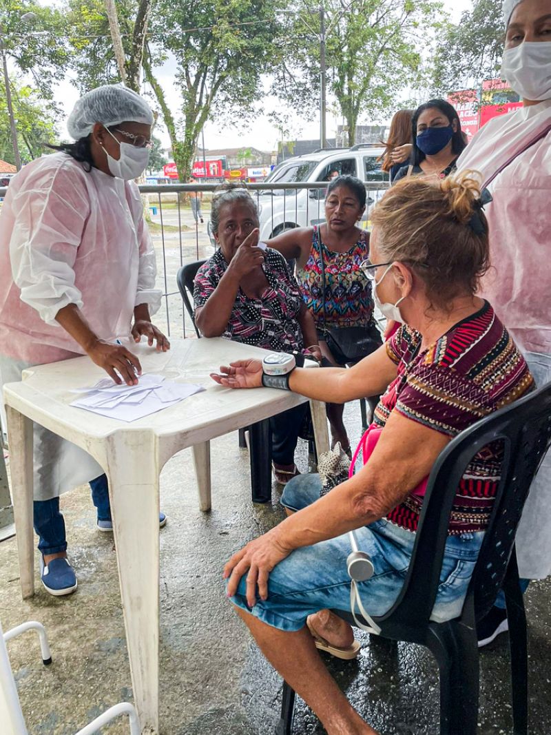 Corujão da Saúde na praça do Complexo da Cidade Nova VIII