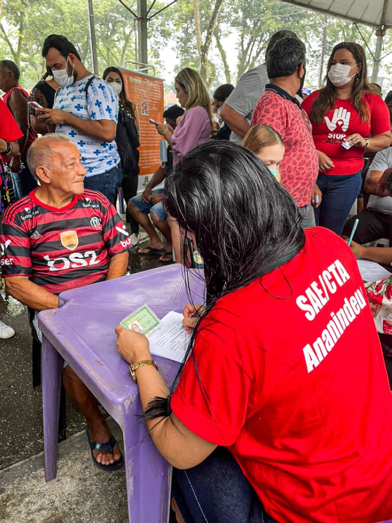 Corujão da Saúde na praça do Complexo da Cidade Nova VIII