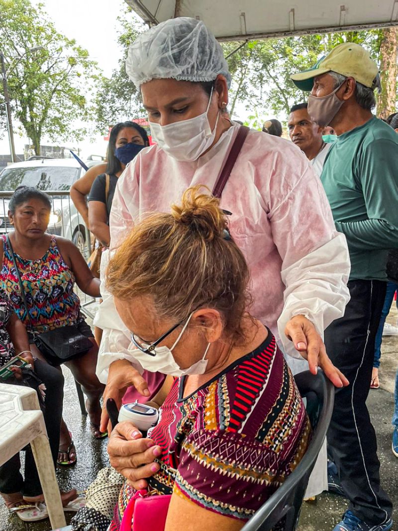 Corujão da Saúde na praça do Complexo da Cidade Nova VIII