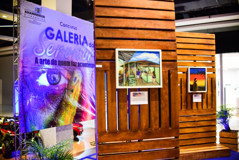 Exposição da Galeria do Servidor no Shopping Metrópole