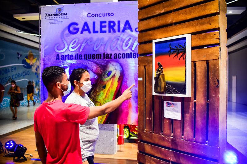 Exposição da Galeria do Servidor no Shopping Metrópole