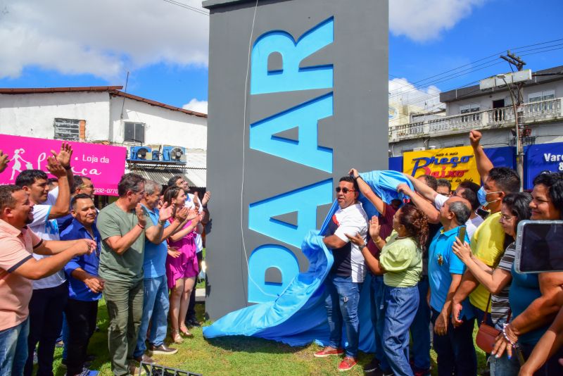  Inauguração da 1ª parte de requalificação do Canteiro do Paar