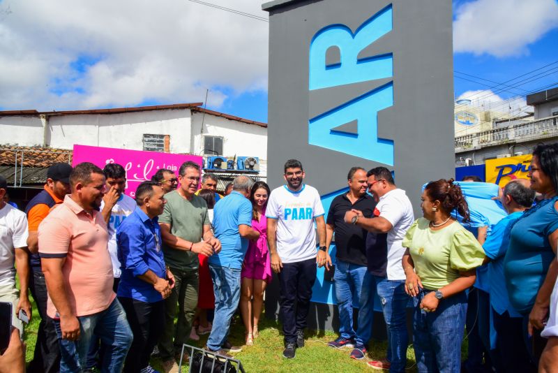  Inauguração da 1ª parte de requalificação do Canteiro do Paar