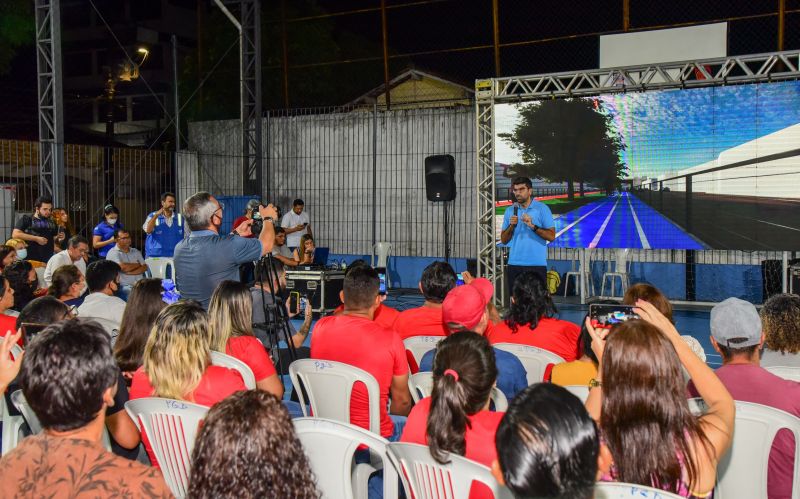 Assinatura de O.S Canteiros da Cidade Nova e apresentação do Projeto