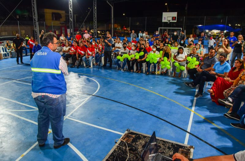 Assinatura de O.S Canteiros da Cidade Nova e apresentação do Projeto