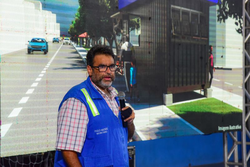 Assinatura de O.S Canteiros da Cidade Nova e apresentação do Projeto