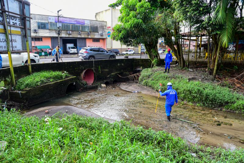 Assinatura de O.S de Macrodrenagem do canal da Cidade Nova VI