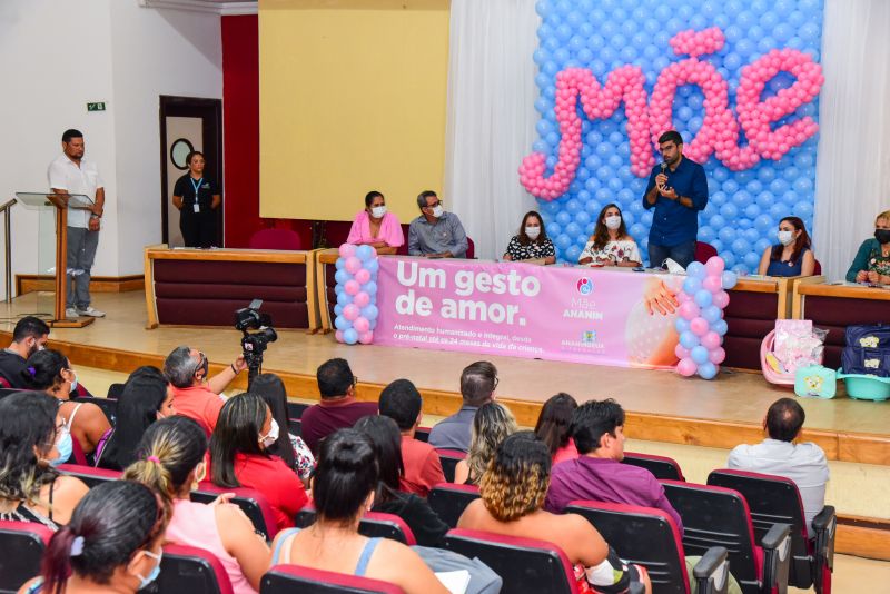 Lançamento do Programa Mãe Ananin. Iniciativa das Secretarias SESAU/SEMCAT - Apoio as Mulheres Grávidas de Ananindeua