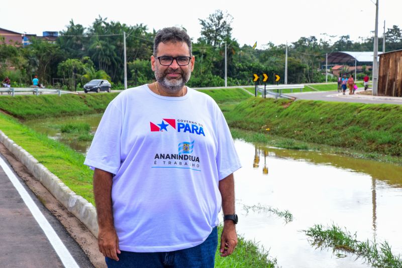 Entrega de Macrodenagem e Infraestrutura Viária do Trecho I do Canal das Toras