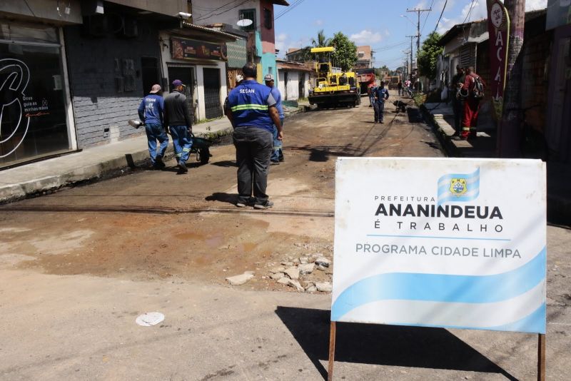 Visita Técnica de Recapeamento da Rua We 29, Cidade Nova IV