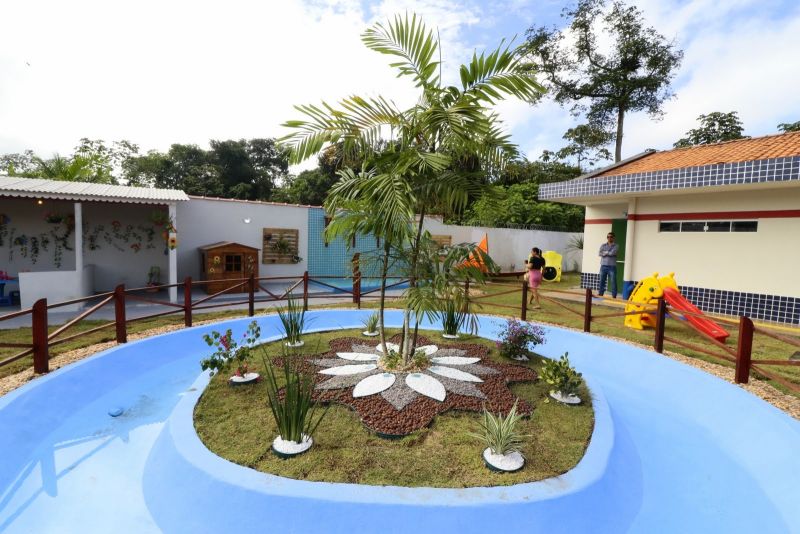 Inauguração do CMREI Maria Alzenira Pinheiro, no Maguari