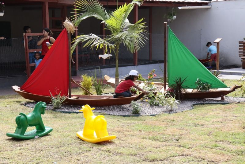 Inauguração do CMREI Maria Alzenira Pinheiro, no Maguari