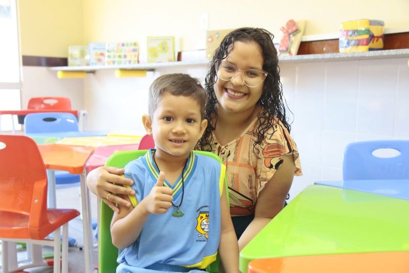 Inauguração do CMREI Maria Alzenira Pinheiro, no Maguari