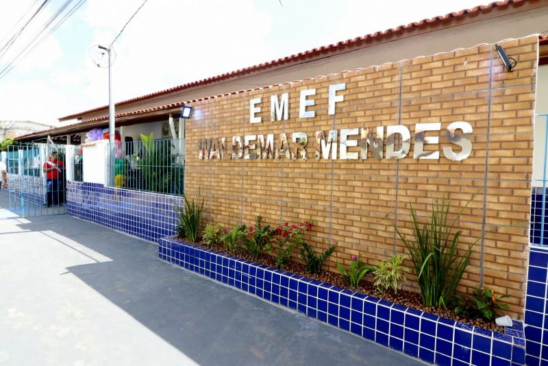 Entrega da 24ª Unidade de EMEF Educação Waldemar Mendes no Icuí Guajará