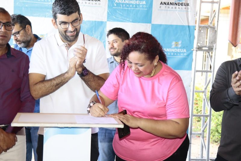 Assinatura de O.S da Escola Laércio Barbalho no Curuçamba