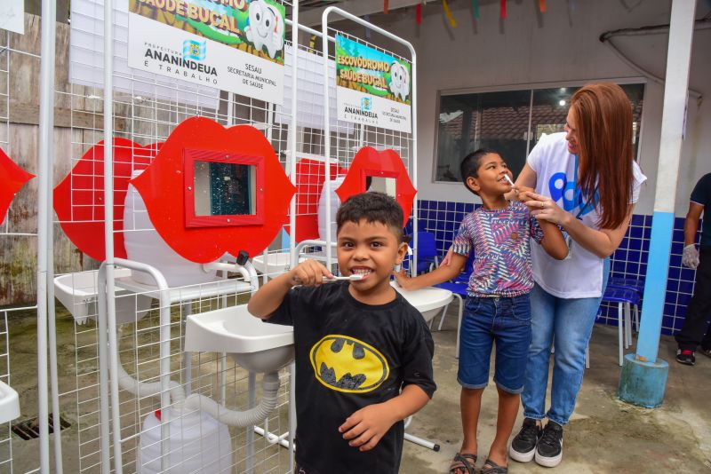 Lançamento do Programa Prefeitura em Movimento, na escola EMEF São Paulo no Conj Jaderlândia