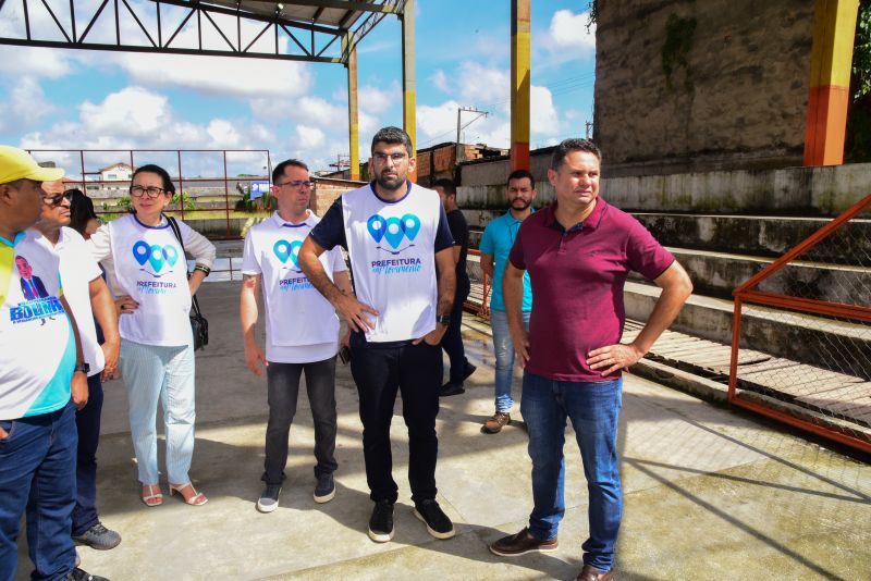 Lançamento do Programa Prefeitura em Movimento, na escola EMEF São Paulo no Conj Jaderlândia