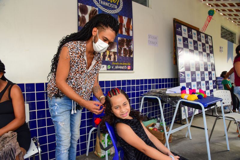 Lançamento do Programa Prefeitura em Movimento, na escola EMEF São Paulo no Conj Jaderlândia