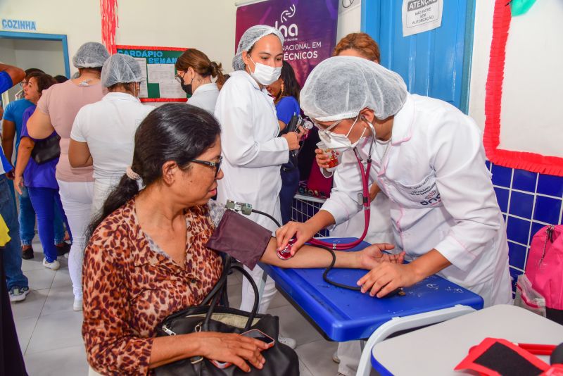 Lançamento do Programa Prefeitura em Movimento, na escola EMEF São Paulo no Conj Jaderlândia