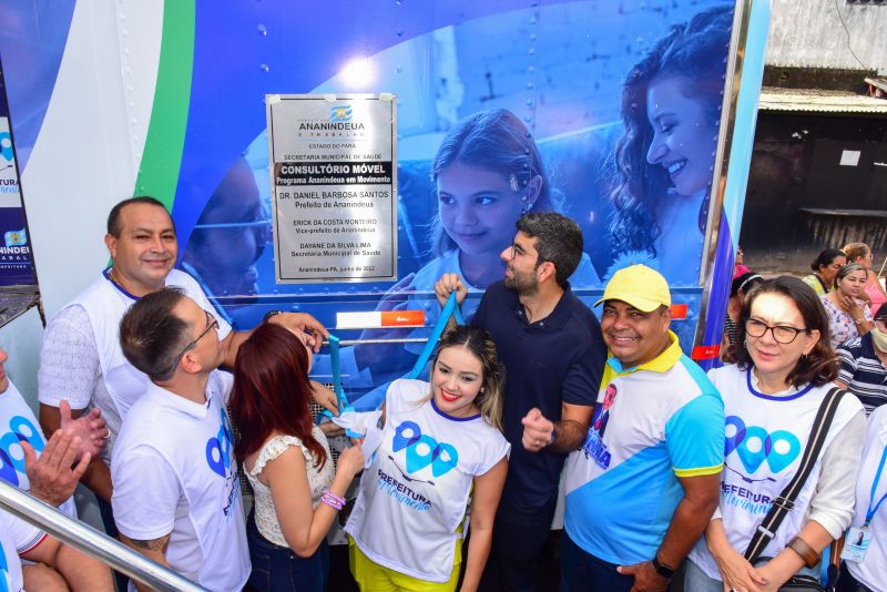 Lançamento do Programa Prefeitura em Movimento, na escola EMEF São Paulo no Conj Jaderlândia