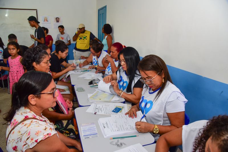 Lançamento do Programa Prefeitura em Movimento, na escola EMEF São Paulo no Conj Jaderlândia