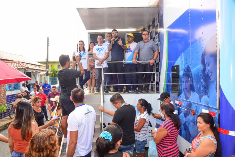 Lançamento do Programa Prefeitura em Movimento, na escola EMEF São Paulo no Conj Jaderlândia