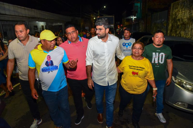 Inauguração Asfáltica da rua Bom Jesus, Bairro do Atalaia