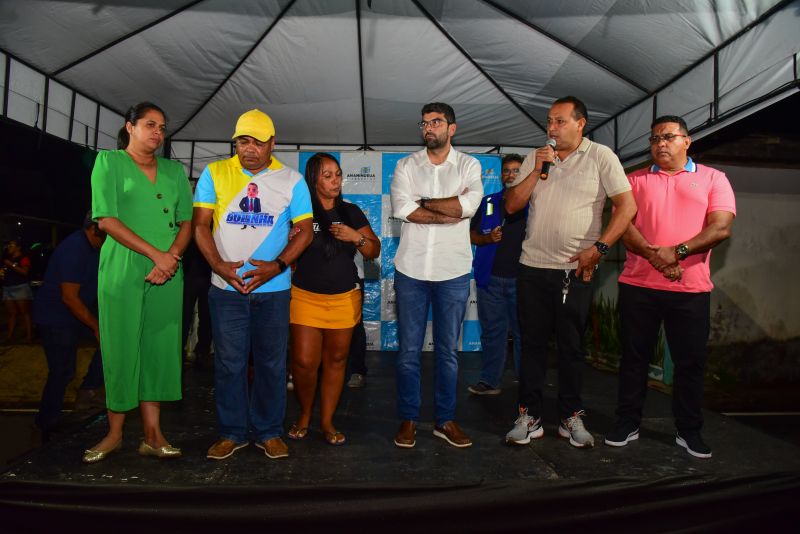 Inauguração Asfáltica da rua Bom Jesus, Bairro do Atalaia